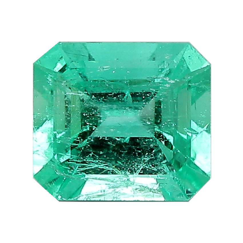 0.70 ct Emerald Cut Emerald