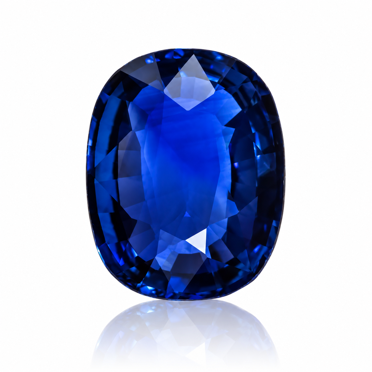 4.00 ct Cushion Blue Sapphire